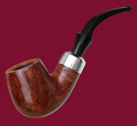 Peterson  Flame Grain Spigot  Silver Cap 03 Fishtail